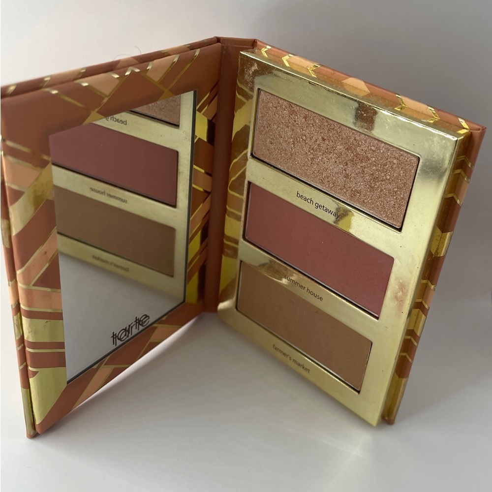 Tarte Blush and Highlighter Palette - Pink and Gold